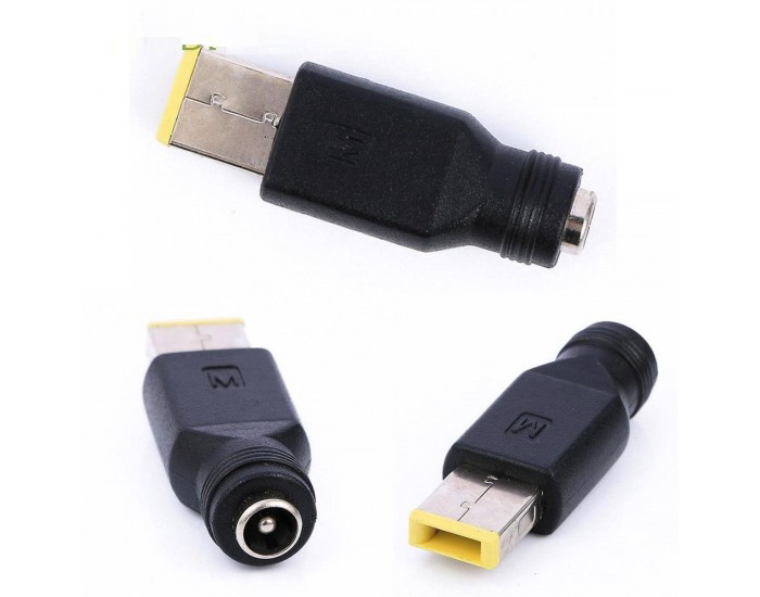 LAPTOP ADAPTER CONVERTER TIP (5.5 X 2.5MM TO YOGA USB TIP)